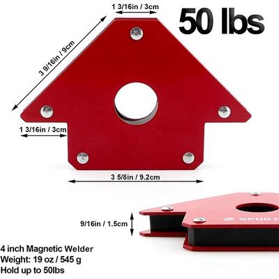 グレードフェライト磁石 磁気矢印保持器 溶接シリンダー 50lbs 強度 強い