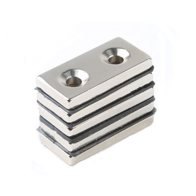 工業磁石 N35 防水穴 5mm ブロック 強い稀土 ネオジウム磁石