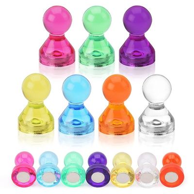 11mm ダイアポット 形状 磁気 プッシュピン オフィス マップ 彩色のデザイン