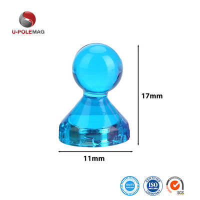 11mm ダイアポット 形状 磁気 プッシュピン オフィス マップ 彩色のデザイン