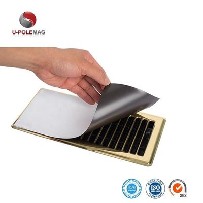 磁気噴出口カバー 5.5 &quot;x 12&quot; 白 床壁や天井の噴出口と空気レジスタ