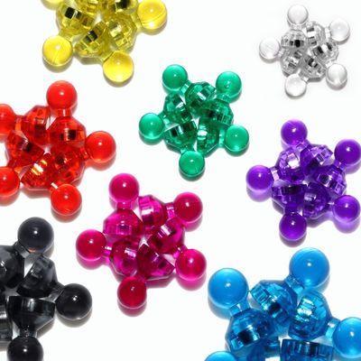 超強質プラスチックプッシュピン磁石 重用冷蔵庫用 円筒型 NdFeB