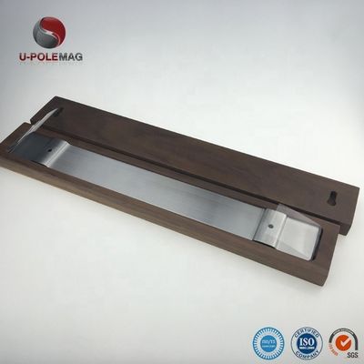 NdFeB磁石素材 16インチウォールナット 木製磁石ナイフホルダー磁石バーキッチン