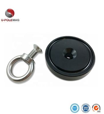 UPN04-75 350lbs ネオジウム釣り磁石 眼栓と/-0.1mm 容量フックタイプ