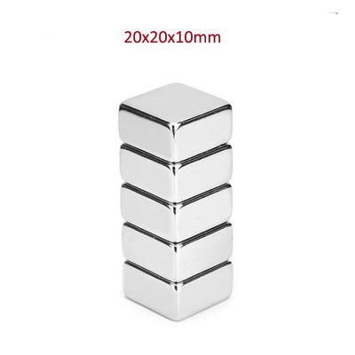 直接 F20x20x10mm N50 N52 ISO9001 2000 認証のネオジム磁石