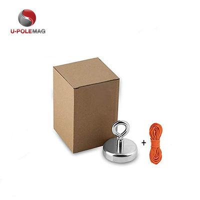 高磁力 NdFeB 釣り磁石 D80x19mm-M10 常磁場