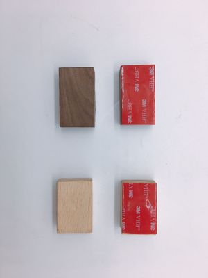 オーダーメイド 切り離せる磁気ナイフバー ウォールナッツ/チェリー/竹/ゴム木