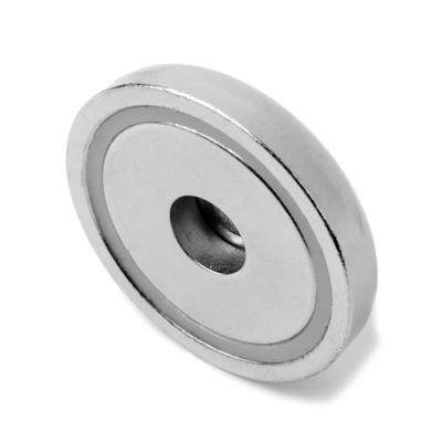 D42mm ポット磁石 丸いカップ ネオジム磁気ベースと強い移動力
