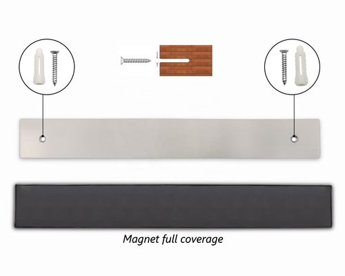 便利な16インチステンレス鋼磁気ナイフ バーラック キッチン用具