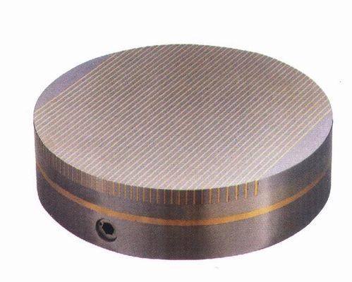 Ni-Cu-Ni コーティング NdFeB マグネット ラウンド 電磁チャック D125mm-100KG 保持