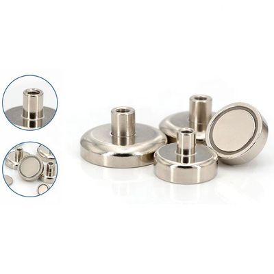 複合材料 丸いNdFeB磁石 ネオジミウムポット磁石 D60mm 160kgの力