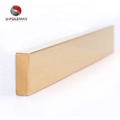 室外空間 解放 金色 タイタン磁性ナイフバー 400x45x15mm サイズ