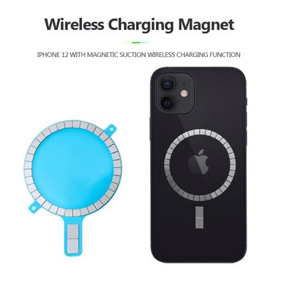 マグセーフワイヤレス充電器のための産業磁石シートを切る マグネットリング 自動車の携帯電話ホルダー iPhone 13 12 11