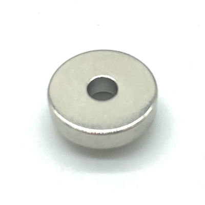 ISO14001 2004 認定 N35 Ni-Cu-Ni コーティングリング磁石 バルブ用