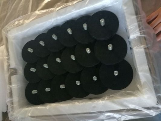 D43 D66 D88mm ゴムで覆われたポットマウント磁石