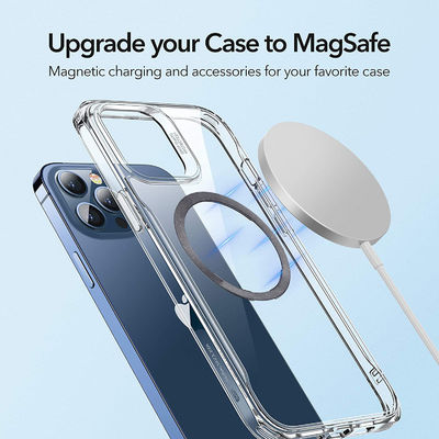 iPhone用の柔らかい柔軟なネオジウム磁石ステッカー マグセーフ 無線充電パッドカバー