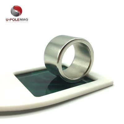 カスタマイズされたN38Hネオジウム線形磁気リング磁石 OD32xID25x20mm センサー用