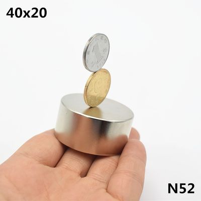超強力モト磁石 40x20mm ネオジムディスク磁石 ±1mm 許容度