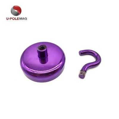 ネオジウム磁石 飾り付けポット磁石 フック D10mm-75mm と強力な磁気フック
