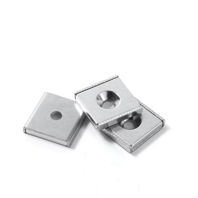 NdFebブロックマグネット鋼チャネルPOT 1 Countersunkホール