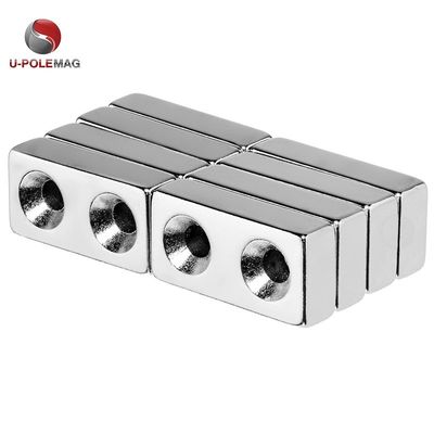 強い磁力を持つ恒久的なネオジム直角磁石 25.4 x 12.7 x 6.35 mm