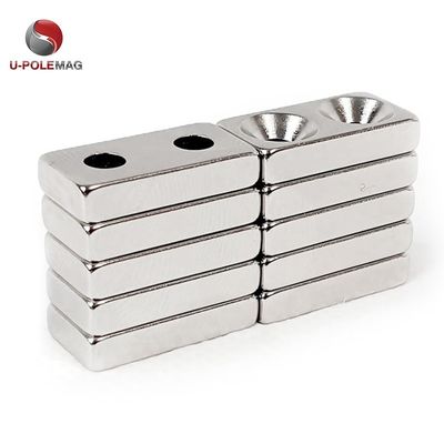 強い磁力を持つ恒久的なネオジム直角磁石 25.4 x 12.7 x 6.35 mm