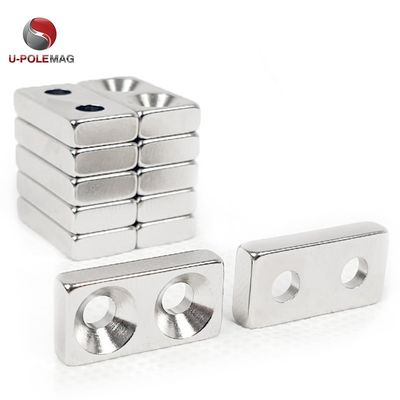 強い磁力を持つ恒久的なネオジム直角磁石 25.4 x 12.7 x 6.35 mm