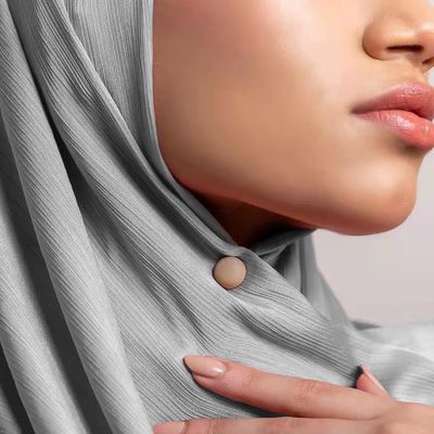 丸い磁気ヒジャブピン 女性のための強力なマルチ磁石 イスラム教徒のヘッドアクセサリー
