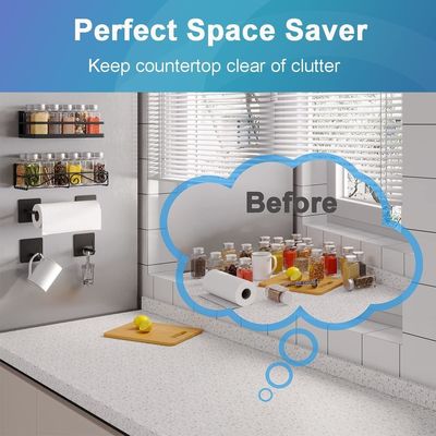 キッチン用磁気フック/ラック 作業ベンチ 収納クローゼット グリル ガレージ オーダーメイドサイズ