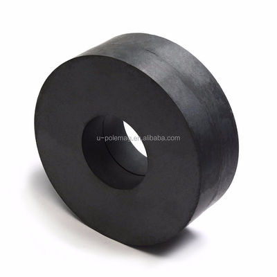 OD 115mm x ID 45mm x T20mm 恒久的な材料のC8のセラミックリング磁石