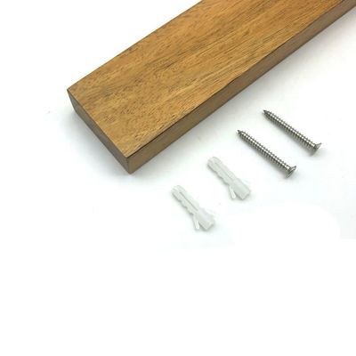 スタイリッシュで実用的なキッチンナイフの保管のためのアカシア木磁気ナイフストライプラック