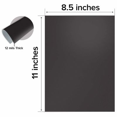 A4 ゴム磁板 自粘性 サイズ 297*210mm 厚さ 0.3mm から 2mm