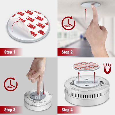 工業用磁石 3pcs 磁気煙探知機 簡単にインストールするためにマウント