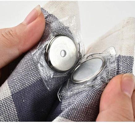 産業磁石 隠し縫い PVC シンクコーティングの目に見えない磁気閉じるボタン