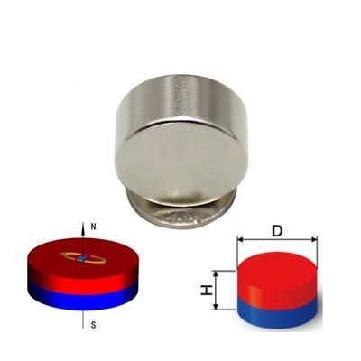 強力な稀土 NdFeb磁石 常 N52 軸型円形ネオジウム磁石 D30x10mm