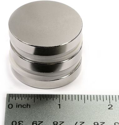 38.1x6.35mm 超強 N52 マグネット 精密な許容量 /-0.05mm とニッケルプレート