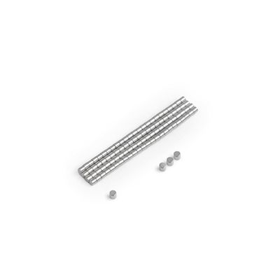 ニッケル塗装 N52 ネオジム磁石ディスク 1mm x 1mm エポキシ塗装と ± 1% 許容度