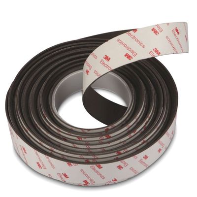 ISO9001 2008 認定 1m 10x1.5mm ネオジミウム磁性テープ 柔軟で簡単