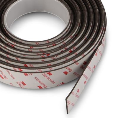 ISO9001 2008 認定 1m 10x1.5mm ネオジミウム磁性テープ 柔軟で簡単