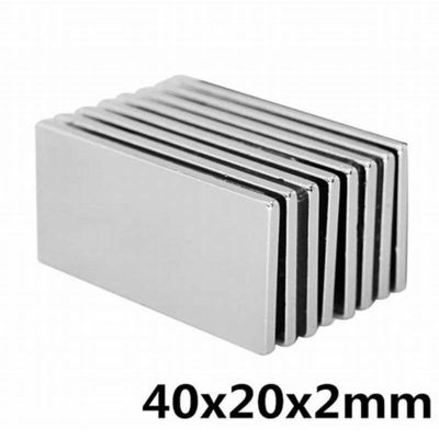 最大作業温度は80°C N52 ニンコーティングのネオジム磁石 50 x 25 x 15mm