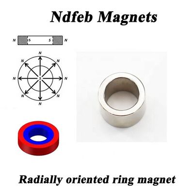 カスタム N40 Uni Pole Radial Oriented Ring Tube ネオジム磁石 ±0.05mm トレレランス