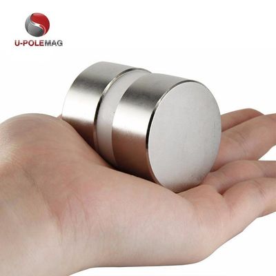 二面接着性ネオジウムディスク磁石,恒久的な固定とNi-Cu-Niコーティング
