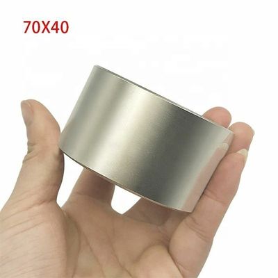 機械用超強い磁石 N45 N52 D70x40mm